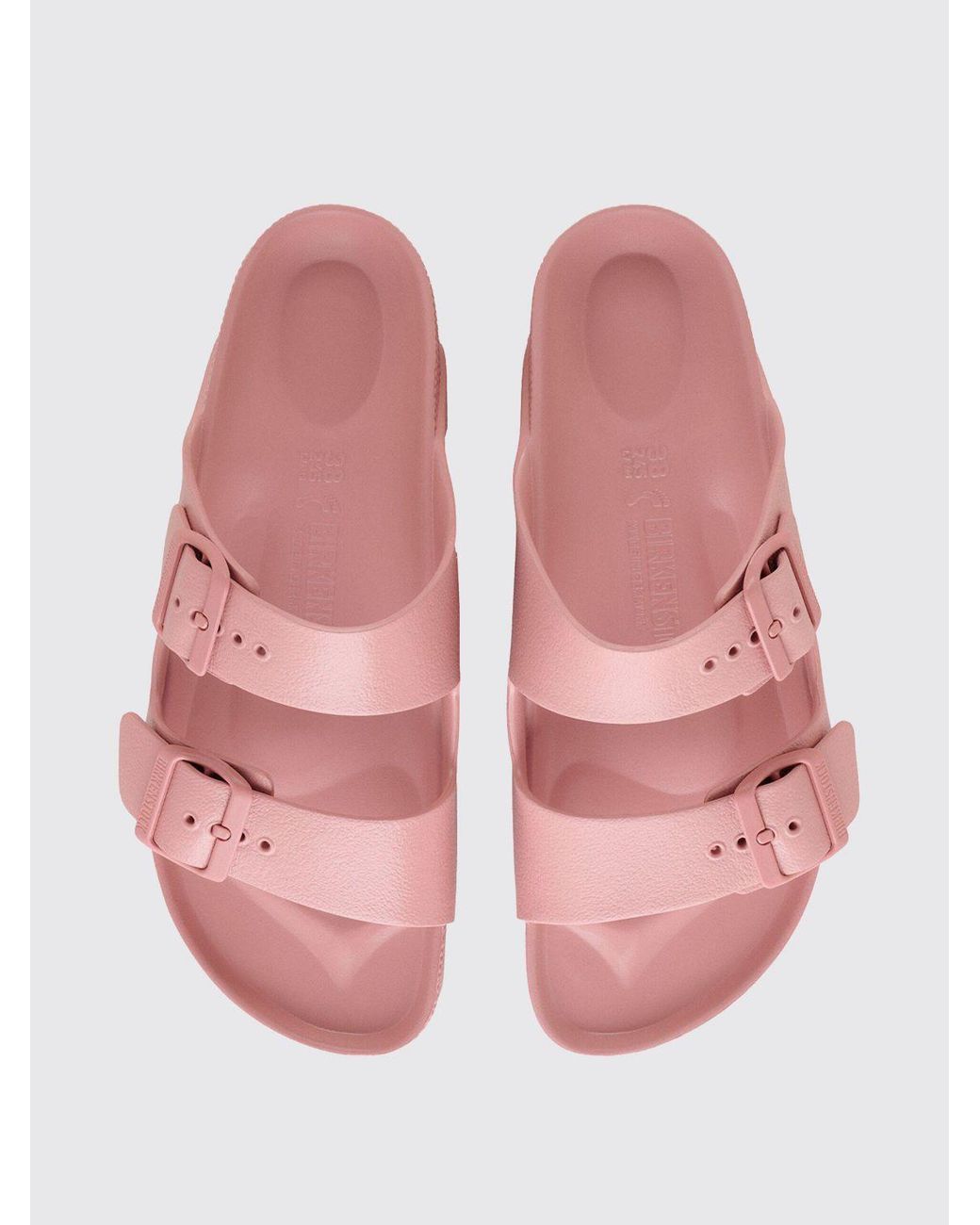 Birkenstock Pink Arizona Eva Rubber Sandals