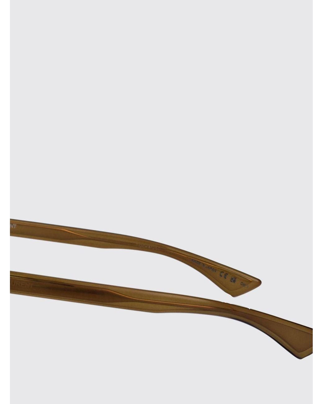 Saint Laurent Brown Sl 881 Acetate Sunglasses for men