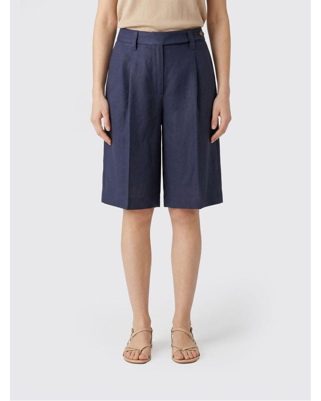 Brunello Cucinelli Blue Shorts