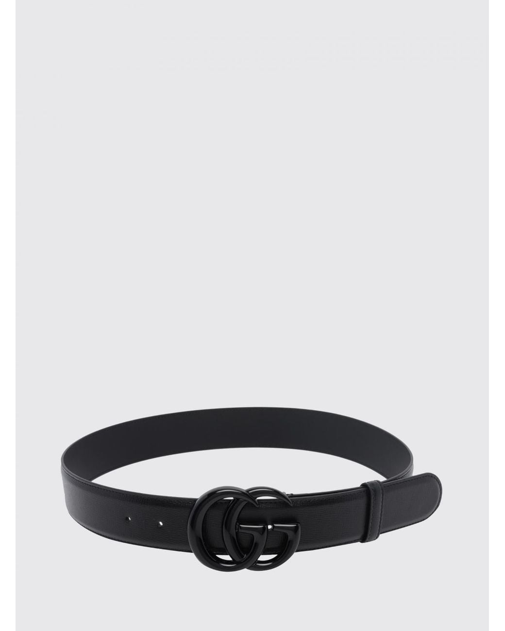Gucci Black Gg Marmont Belt