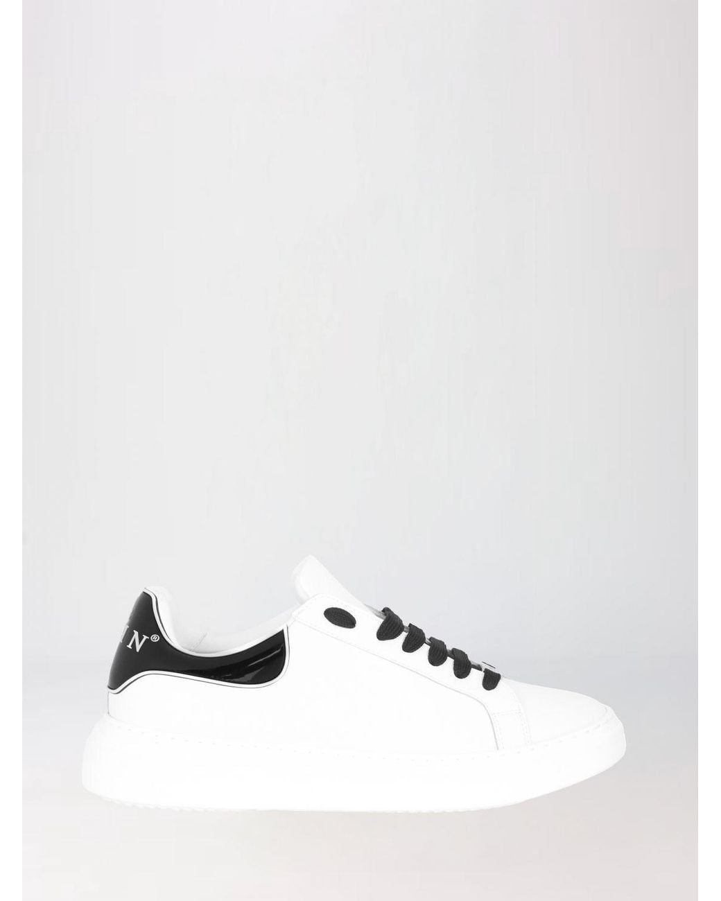 Philipp Plein White Low-Top Trainers for men