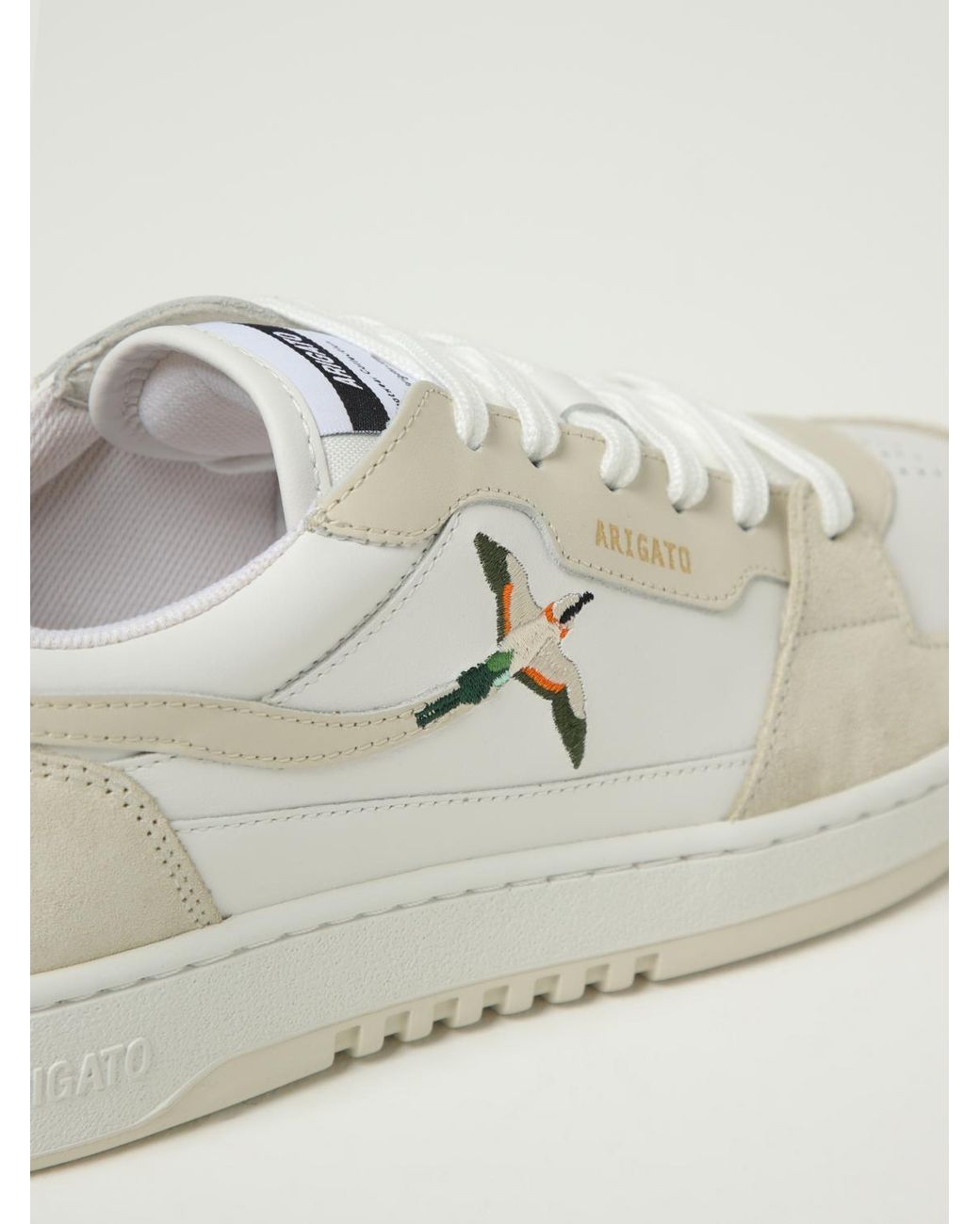 Axel Arigato Natural Area Lo Sneakers Embroidered Detail for men