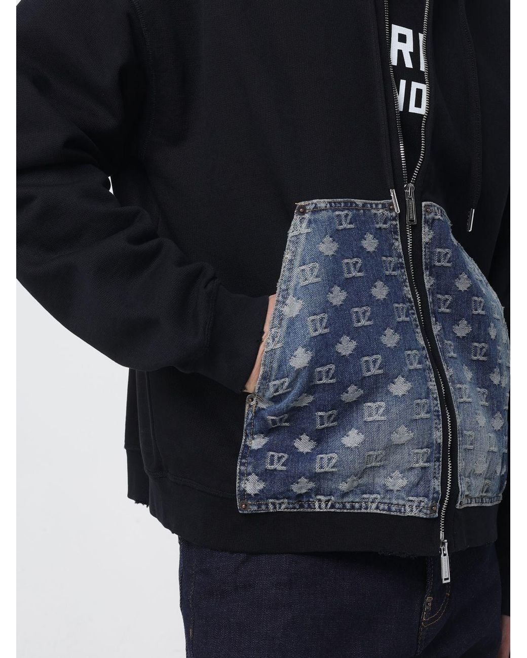 DSquared² Blue Sweatshirt for men