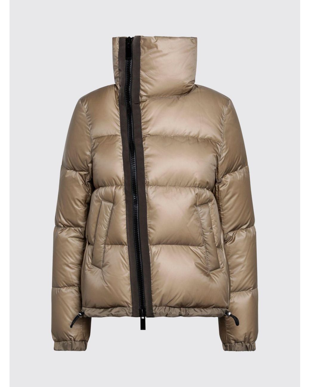 SACAI X CARHARTT WIP Natural Double-Breasted Short Puffer Jacket