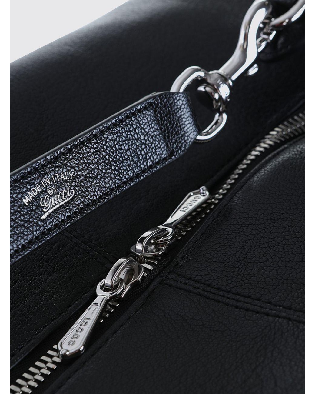 Gucci Blue Brera Leather Bag for men