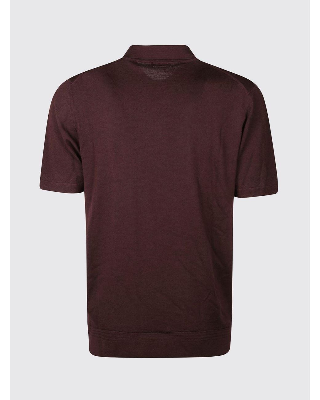 Barena Red Polo Shirt for men