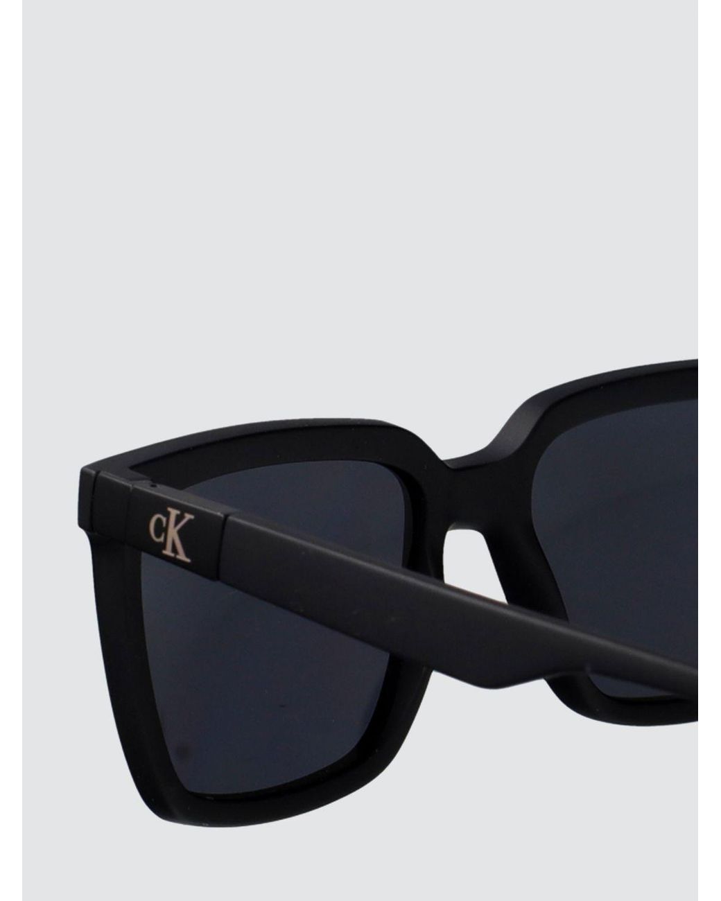 Calvin Klein White Aviator Sunglasses for men