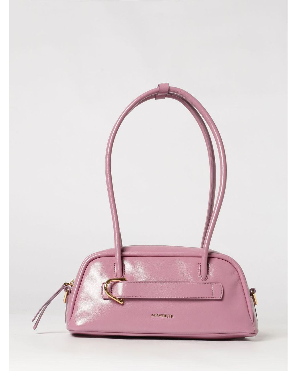 Coccinelle Pink Leather Bag