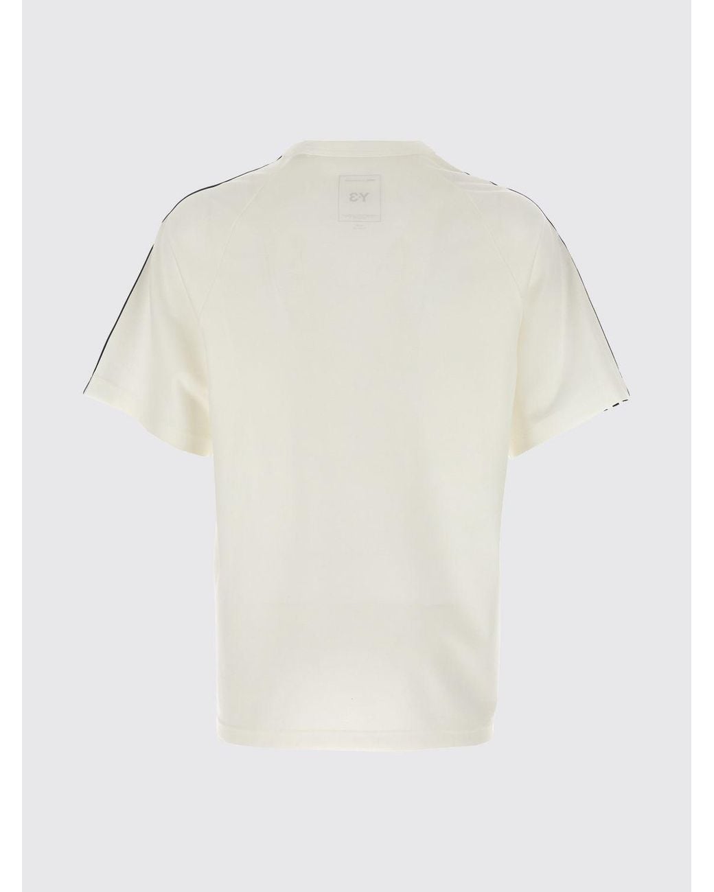 Y-3 Natural Lyocell Blend T-Shirt for men