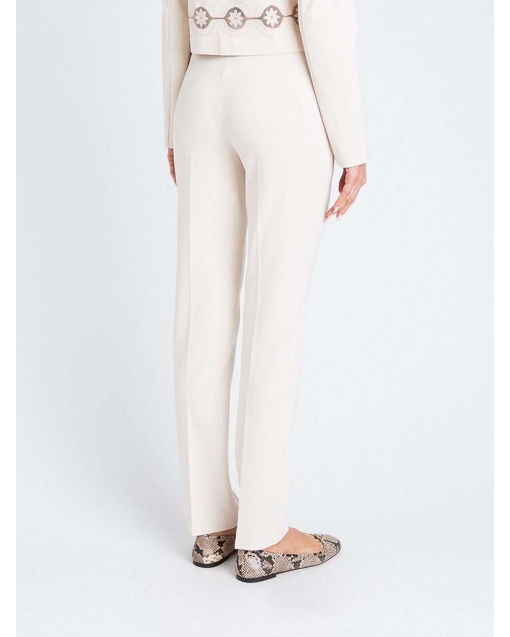 Twinset White Trousers
