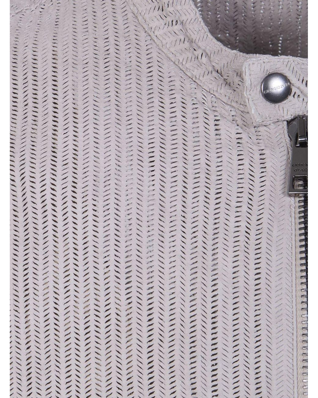 Giorgio Brato Gray Jacket for men