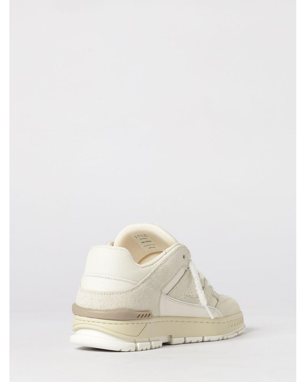 Axel Arigato Natural Area Lo Fluffy Leather Sneakers for men