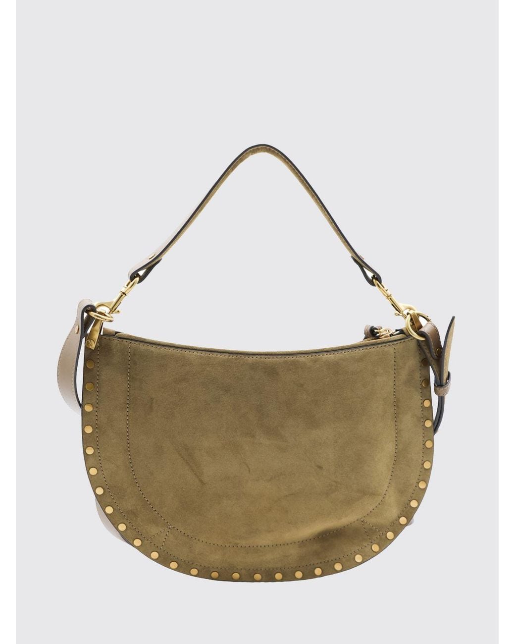 Isabel Marant Gray Oskan Hobo Bag