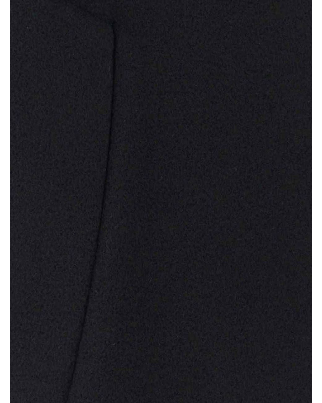 Loewe Black Long Double-Breasted Coat