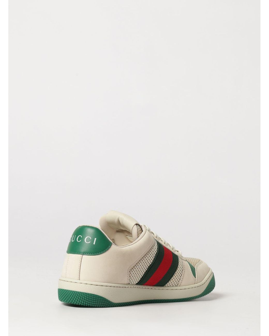 Gucci Natural Screener Sneakers for men