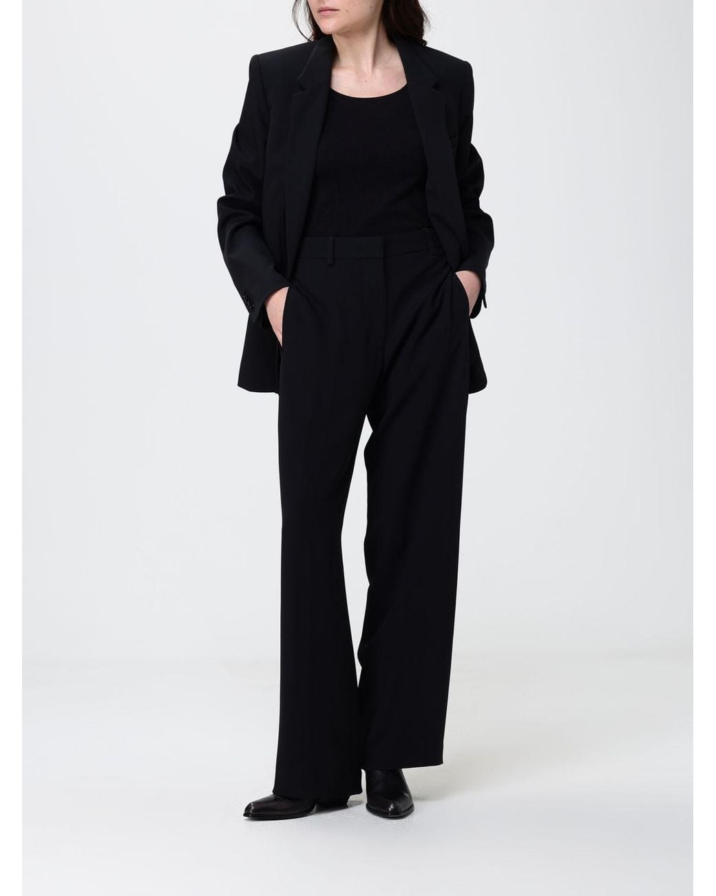 Isabel Marant Black Silk Blazer