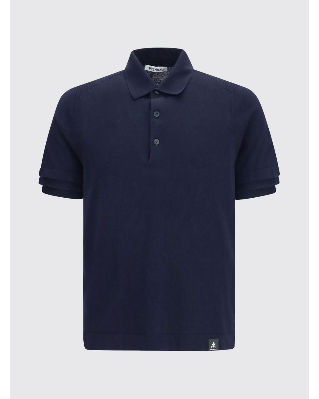 Premiata Blue Polo Shirt for men