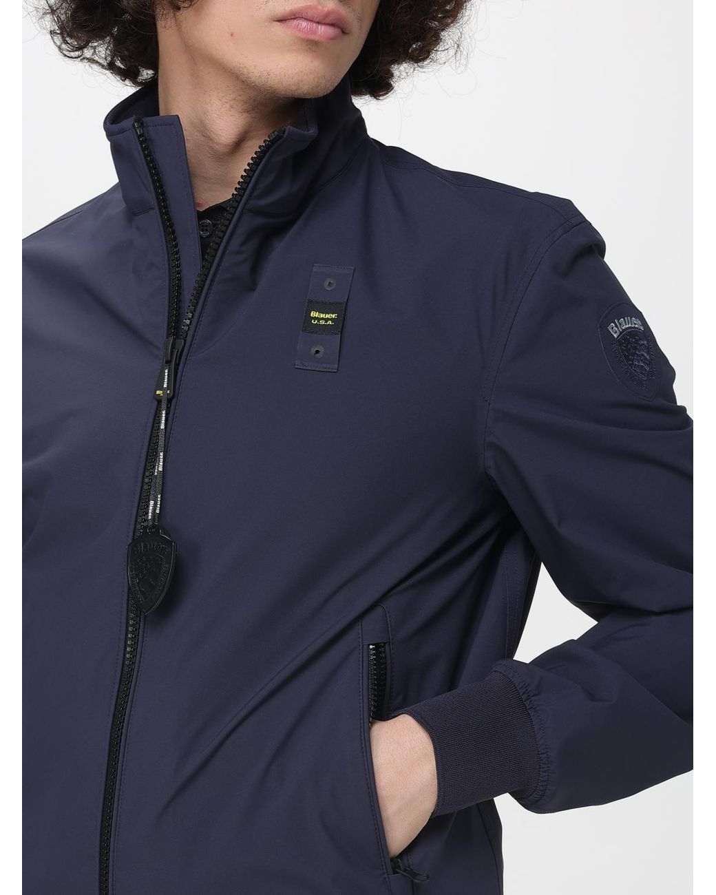 Blauer Blue Light Bomber Jacket for men