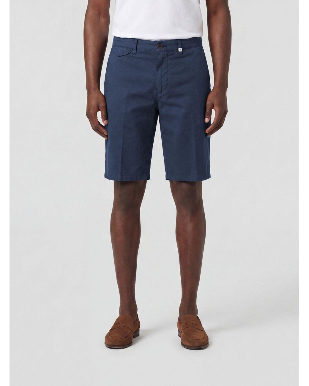 Myths Blue Chino Shorts for men