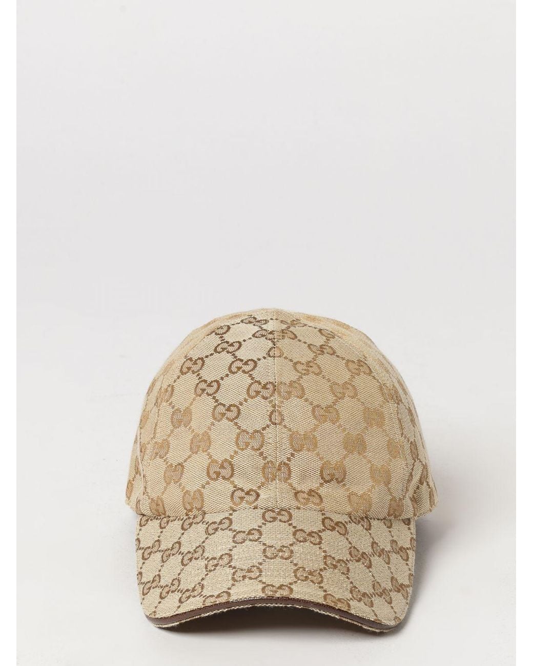 Gucci Natural Gg Monogram Jacquard Baseball Cap