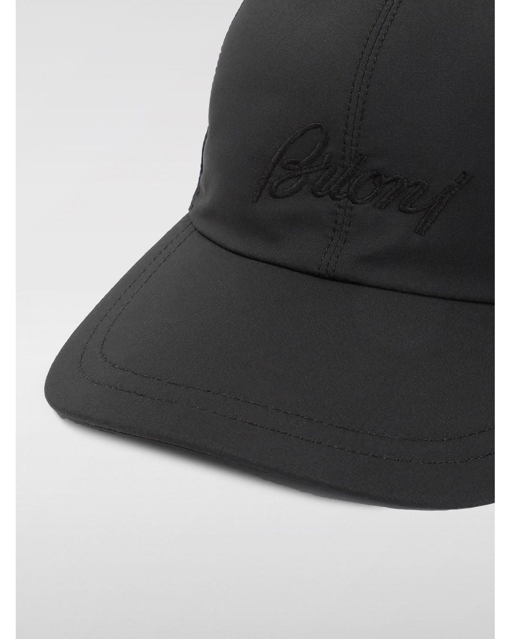 Brioni Black Hat for men