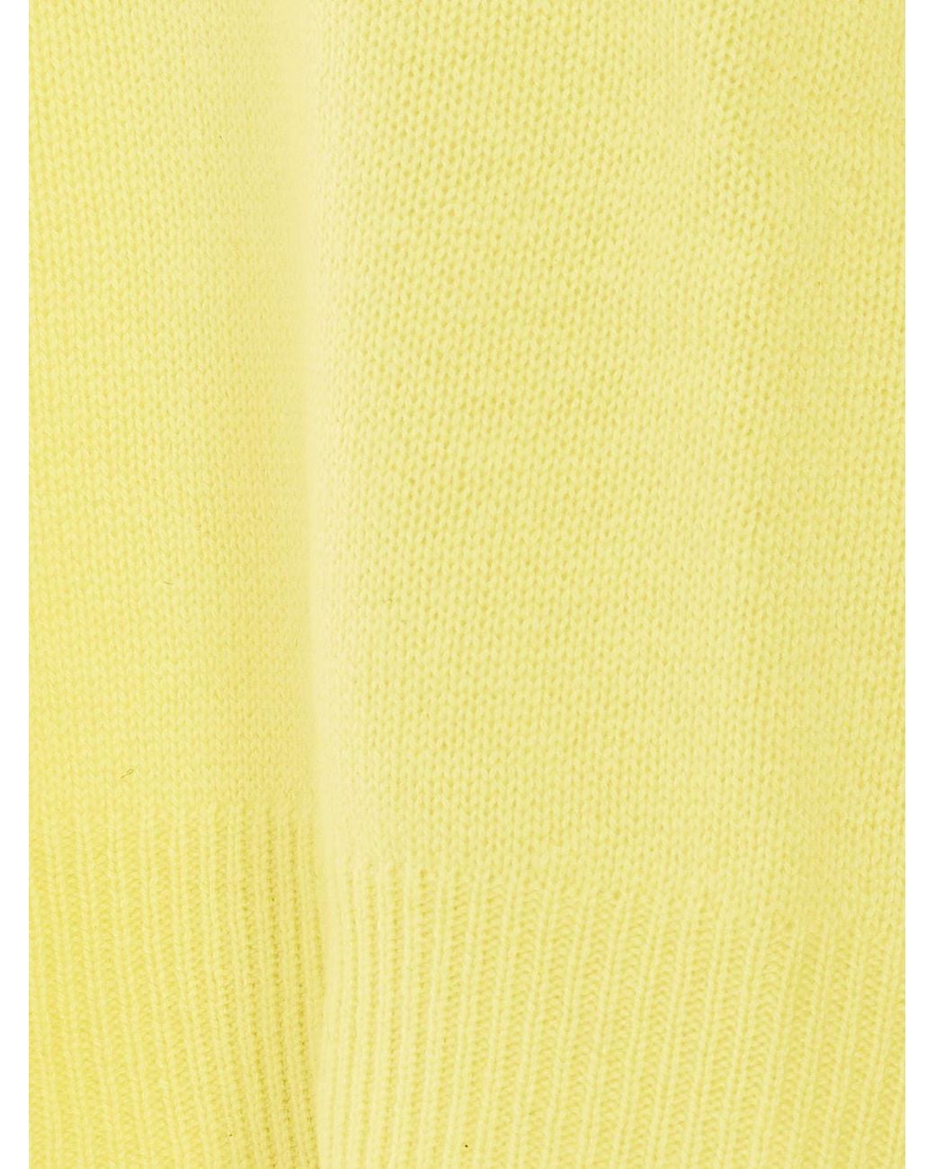 Allude Yellow Sweatshirt