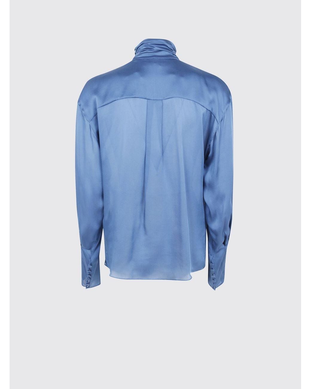 Balmain Blue Shirt