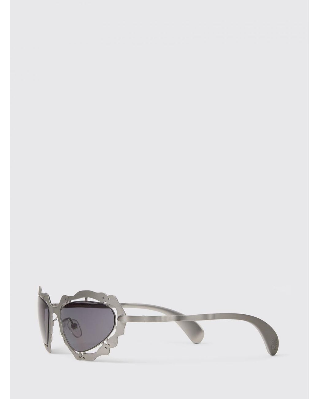 CAMPERLAB White Nopea Recycled Steel Sunglasses