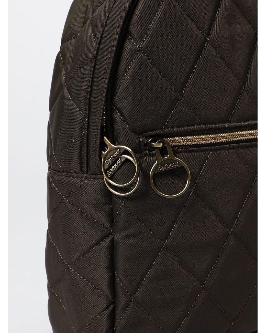 Barbour Black Backpack