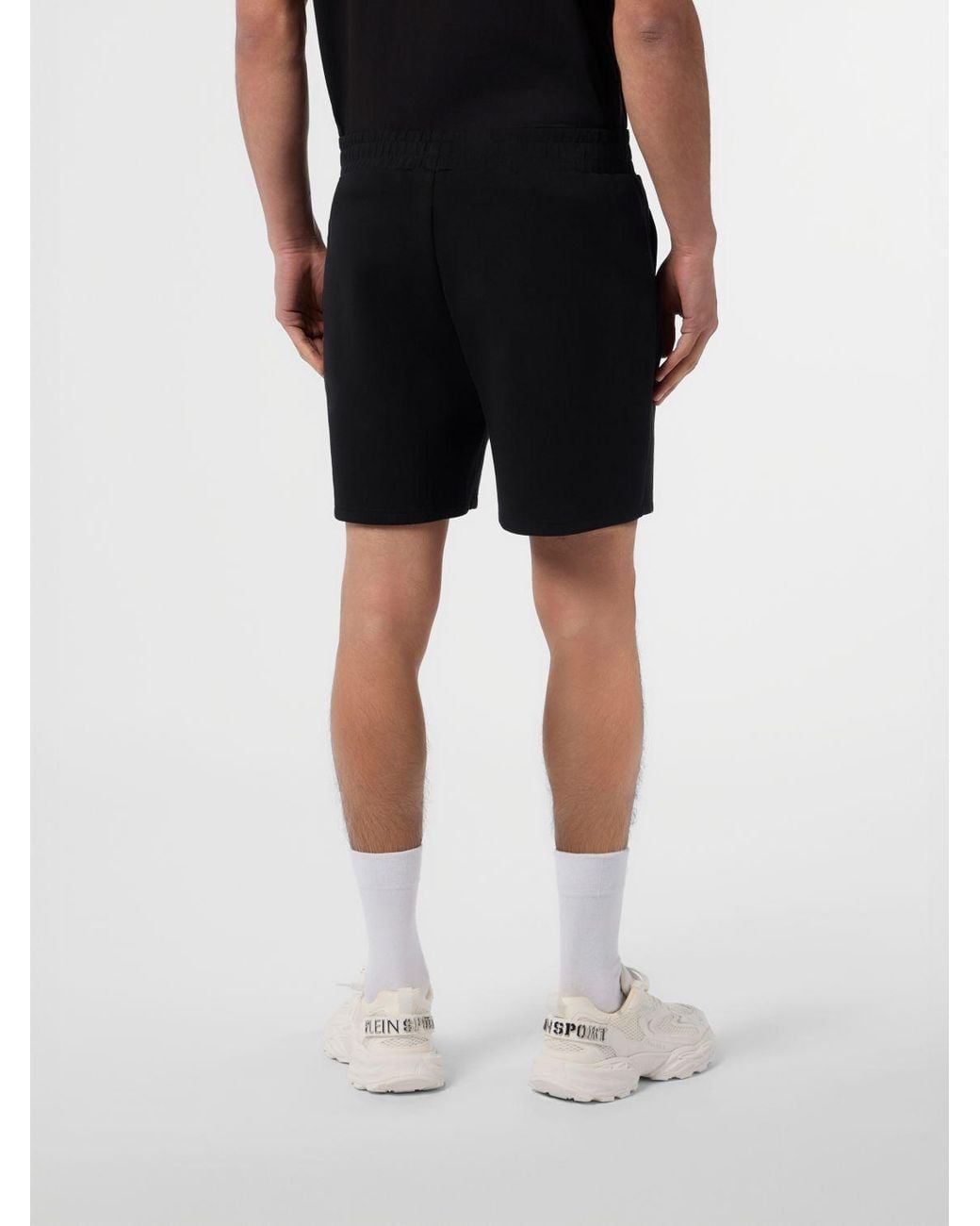 Philipp Plein Black Shorts for men