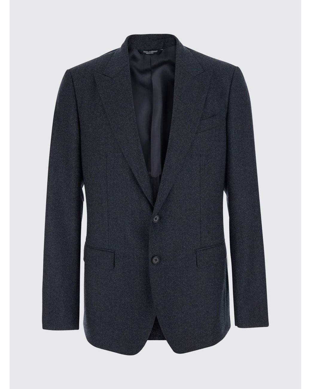 Dolce & Gabbana Blue Dolce &Amp Gabbana Taormina Slim Fit Wool Suit With Single-Breasted Blazer for men
