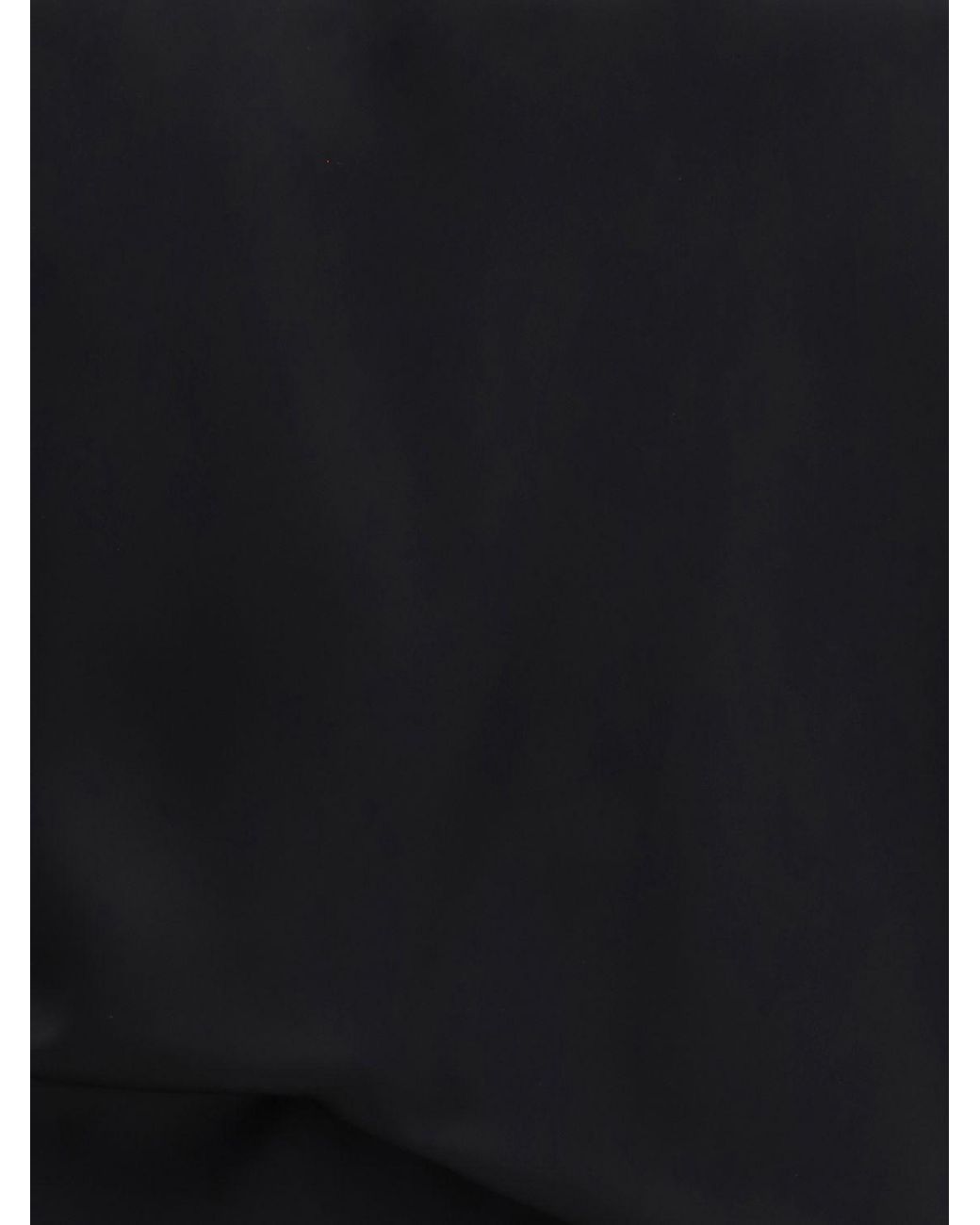 Sportmax Black Dolmen Long Satin Dress