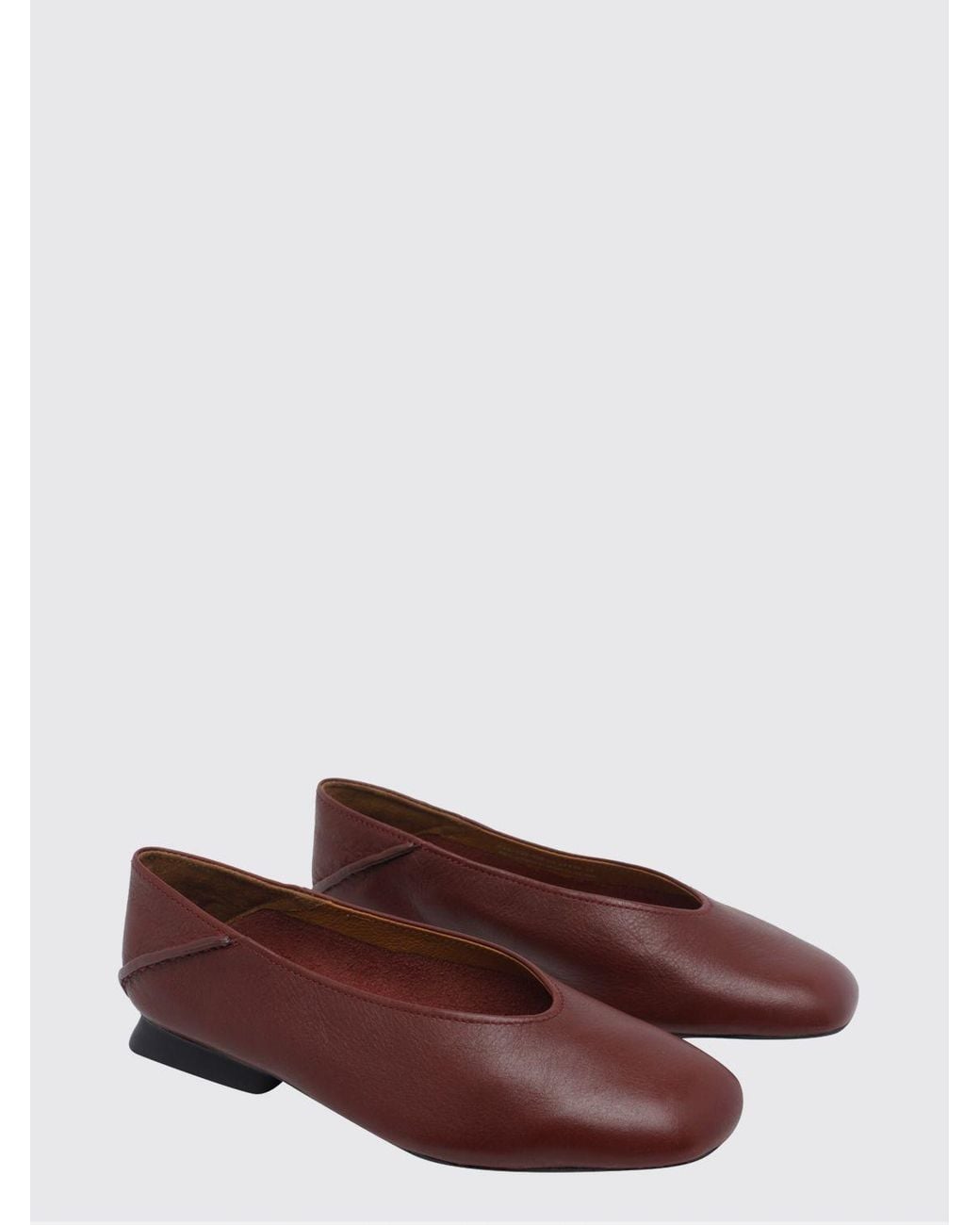 Camper Brown Ballet Flat