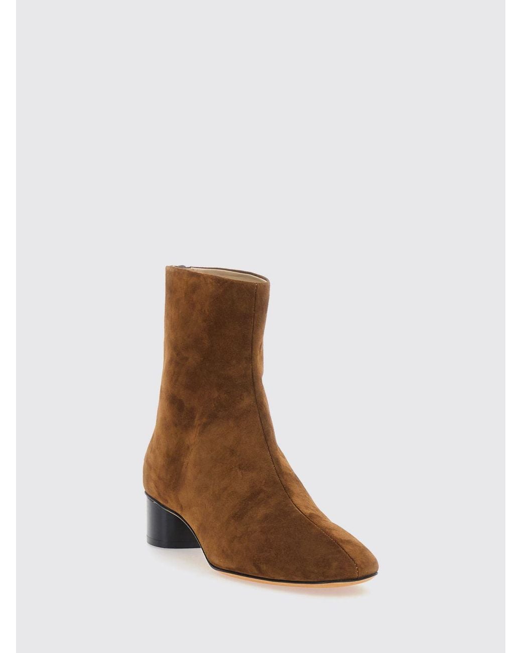 Le Monde Beryl Brown Flat Ankle Boot