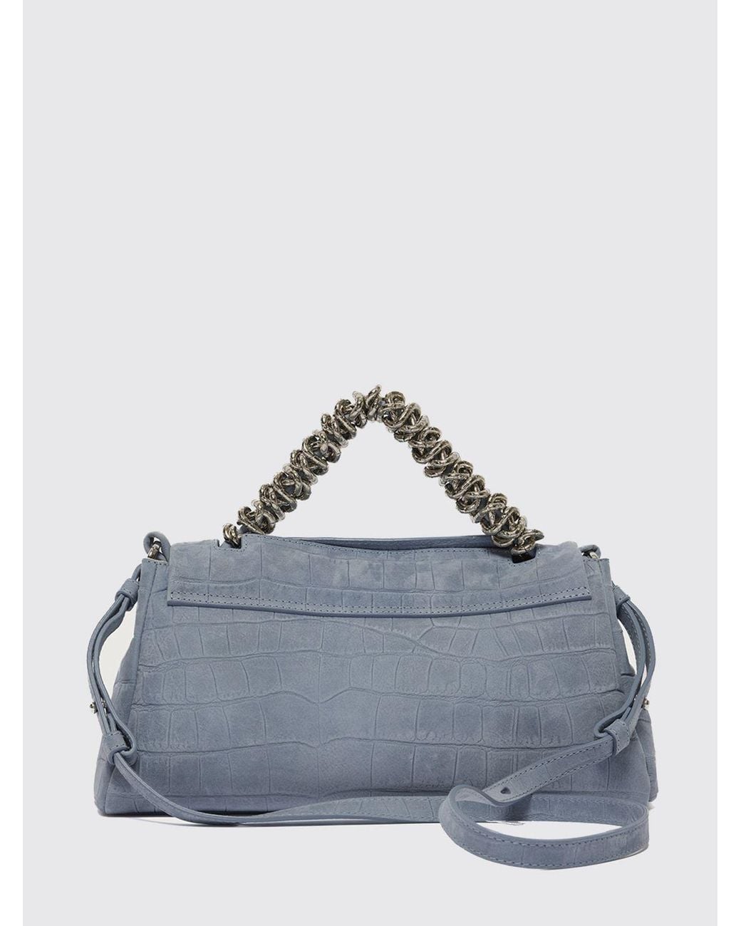 Orciani Blue Sveva Longuette Bag