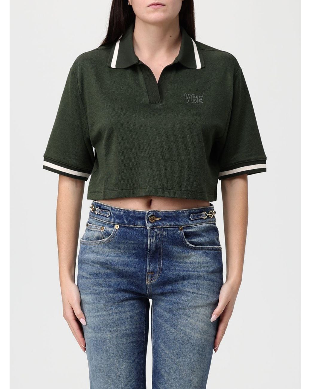 Golden Goose Deluxe Brand Black Polo Shirt