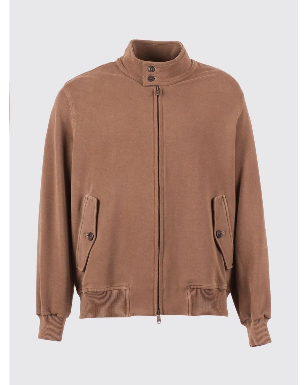 Circolo 1901 Brown Cotton Bomber for men