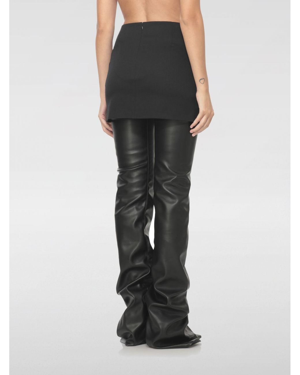 The Attico Black Skirt