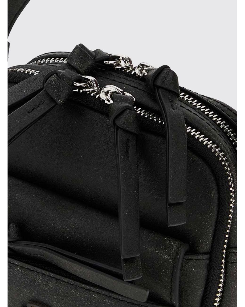 Vivienne Westwood Black Eton Mini Leather Crossbody Bag With Orb Logo