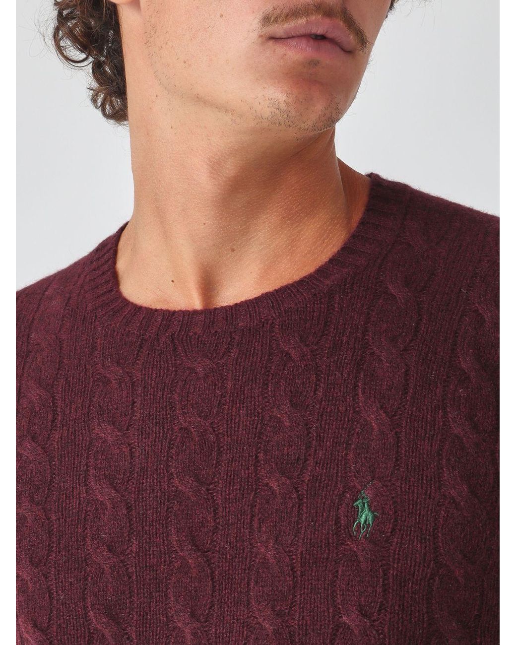 Polo Ralph Lauren Red Crewneck Jumper for men