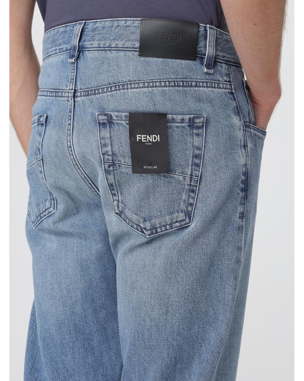 Fendi Blue Jeans for men