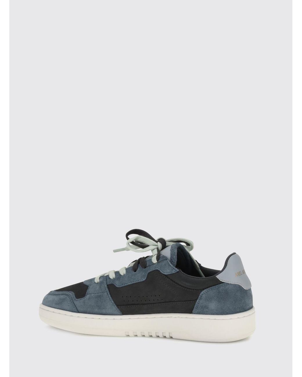 Axel Arigato White Dice Lo Bicolour Nubuck And Suede Trainers for men