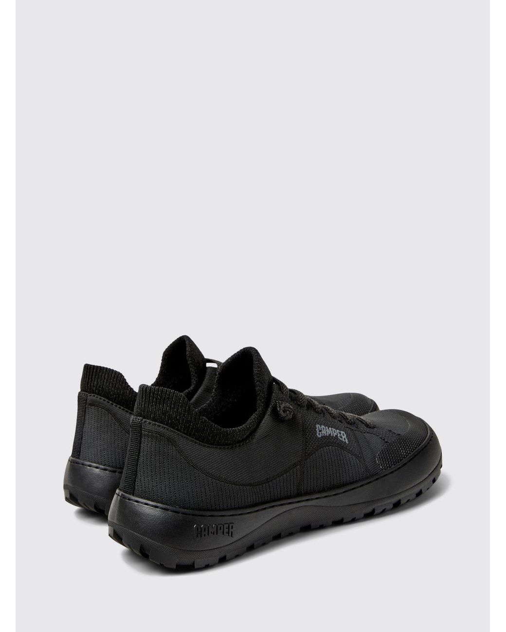 Camper Black Peu Serra Slip-On Trainers