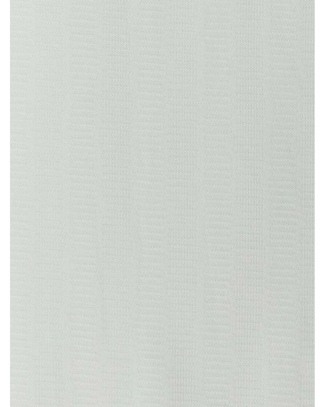 Boss White Short-Sleeved Cotton Crewneck T-Shirt With Dropped Shoulders for men