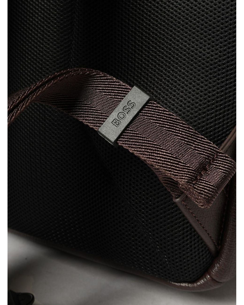 Boss Black Backpack for men