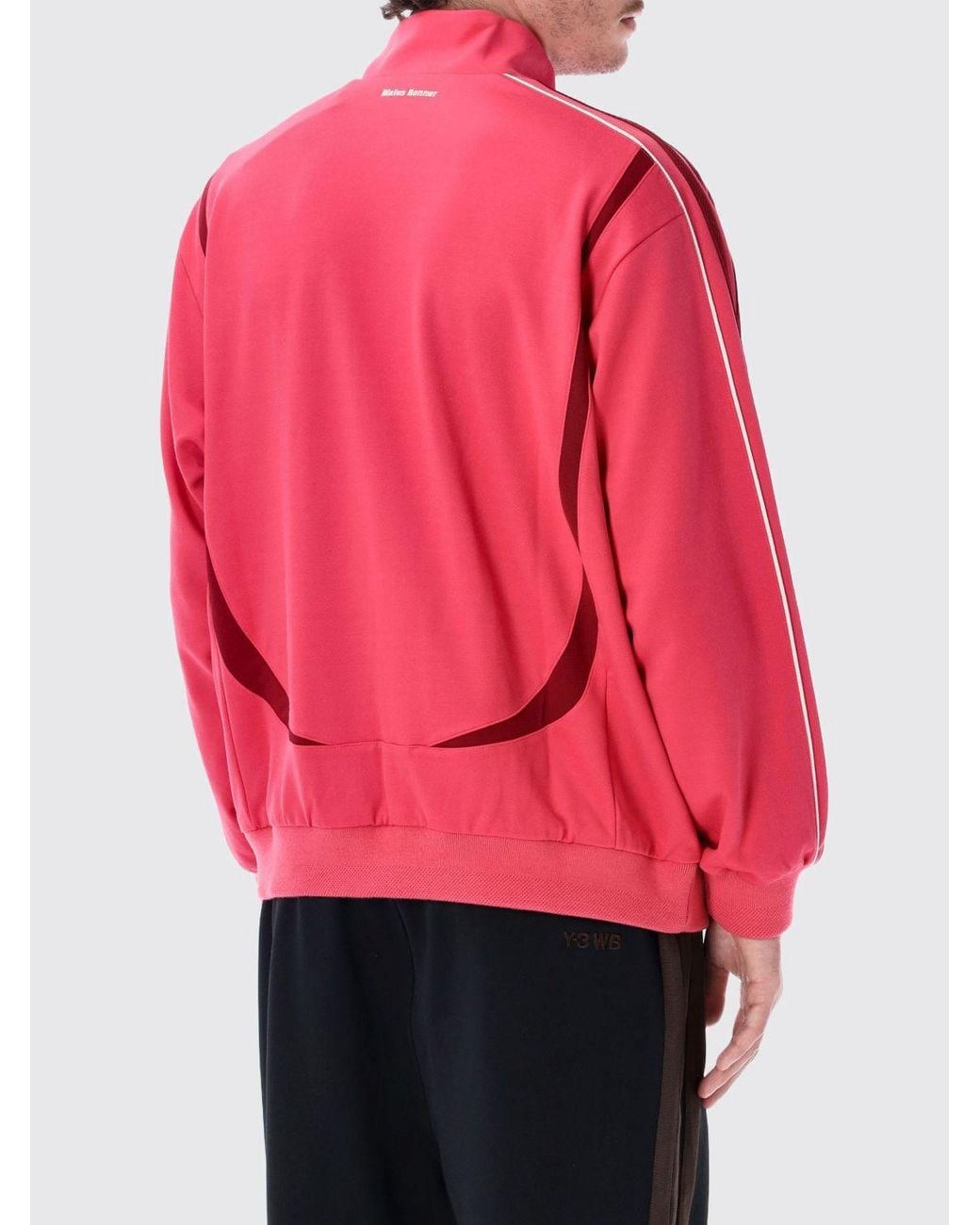 Adidas Originals Adidas Originals X Wales Bonner High Neck Track Jacket With Embroidered Logo for men