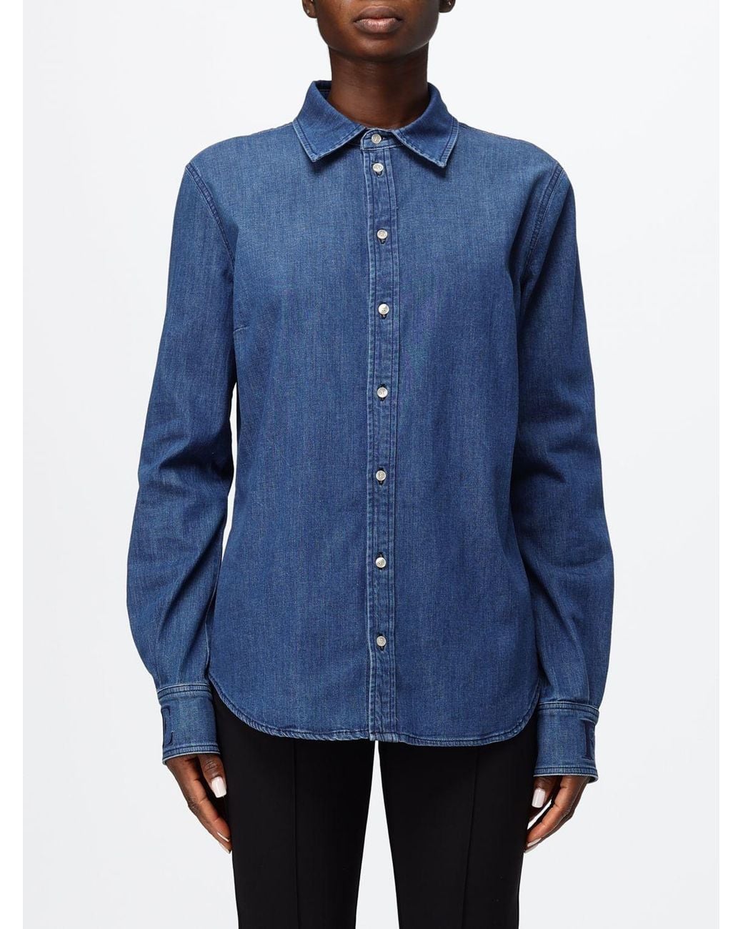 Elisabetta Franchi Blue Shirt