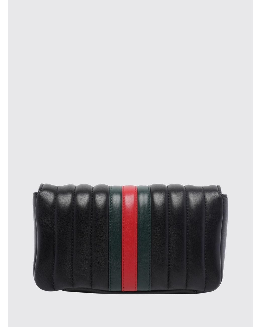 Mini Borsa A Tracolla Gg Marmont di Gucci in Gray