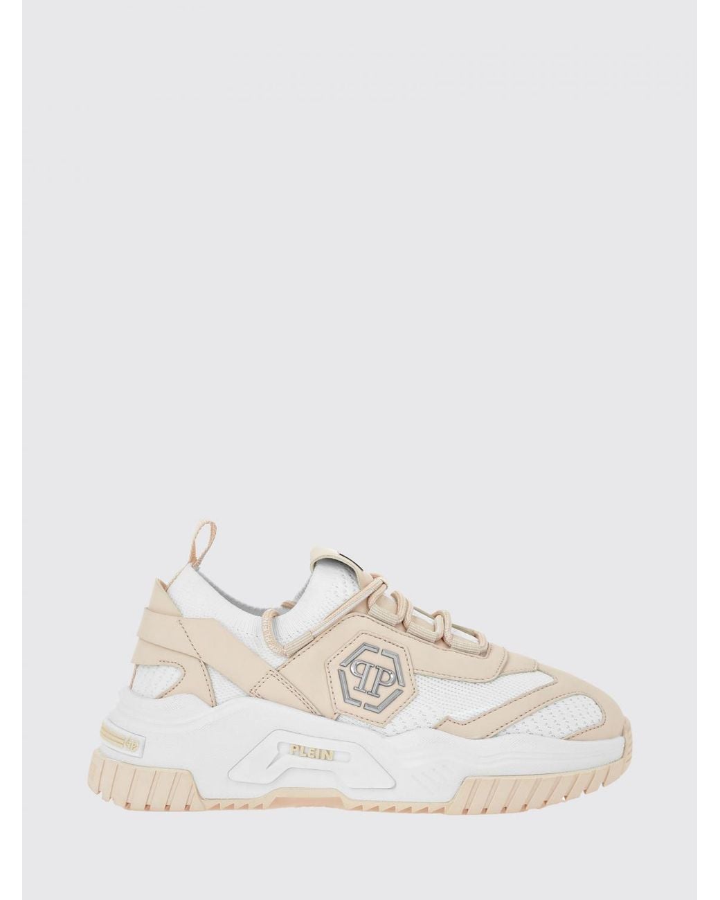 Philipp Plein White Low-Top Sneakers for men