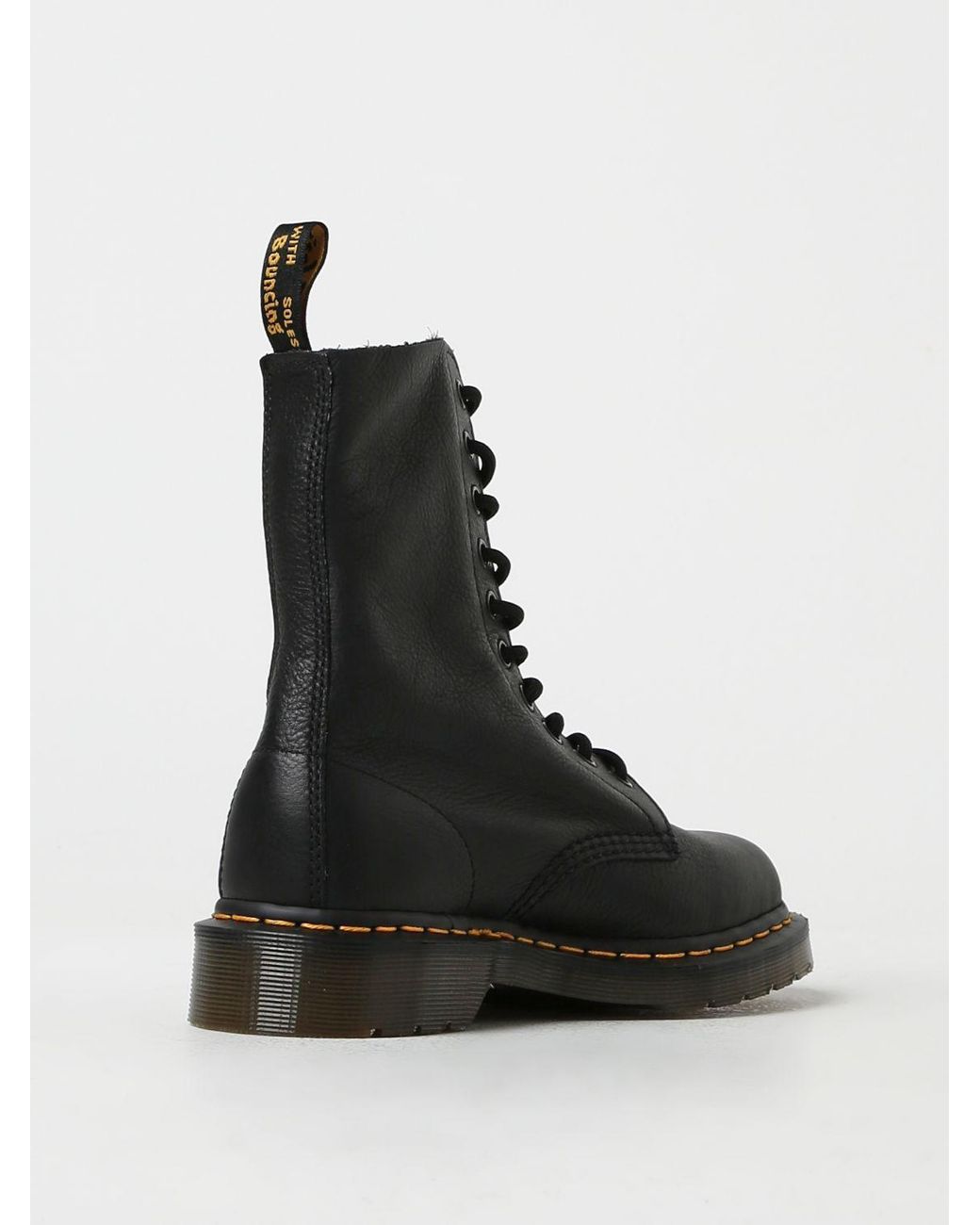 Dr martens flat sales ankle boots